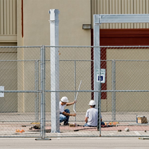 how long can i lease the temporary fence for my building site or event